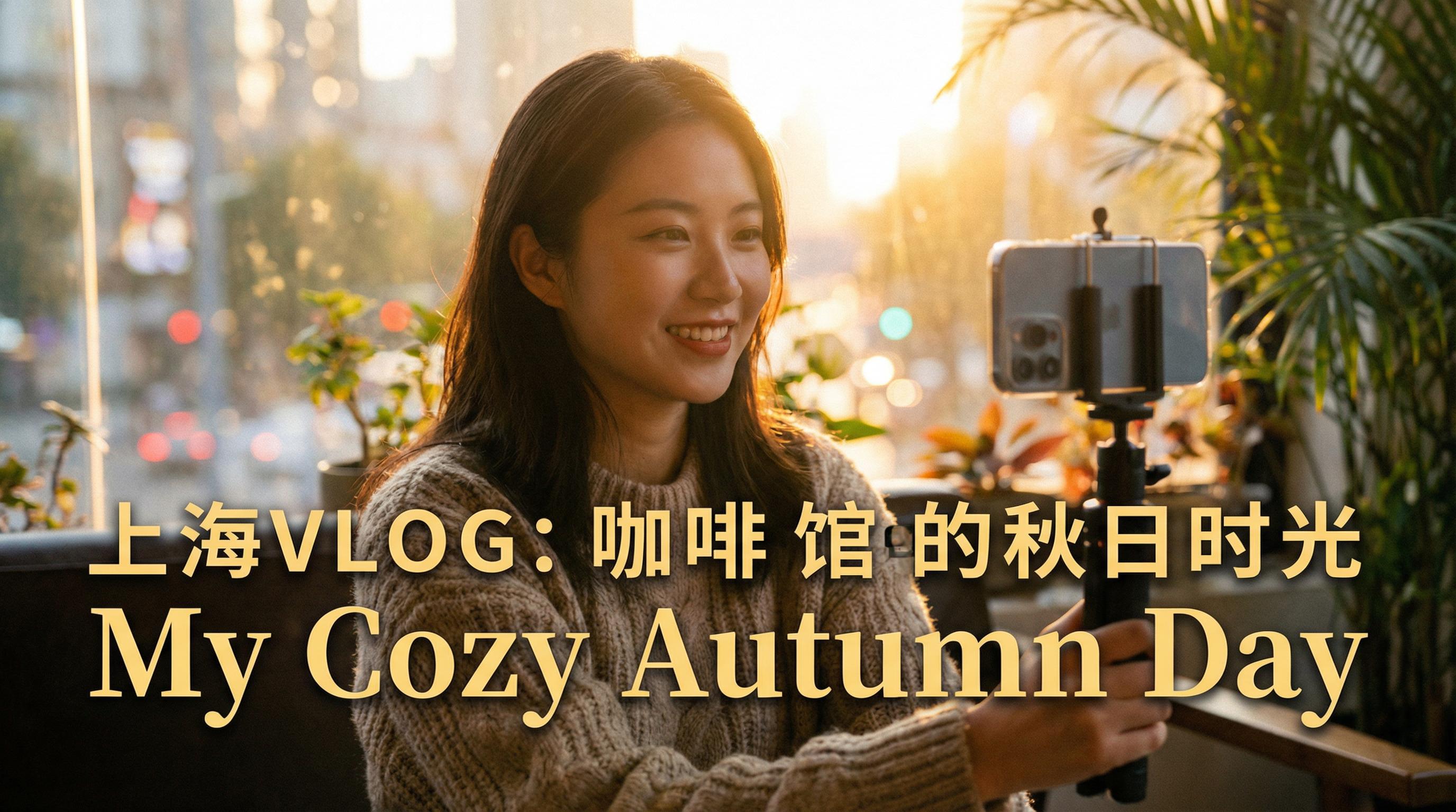 伊甸园 生活视频 - 伊甸园 | 上海秋日咖啡馆vlog，一个人的美好生活视频记录