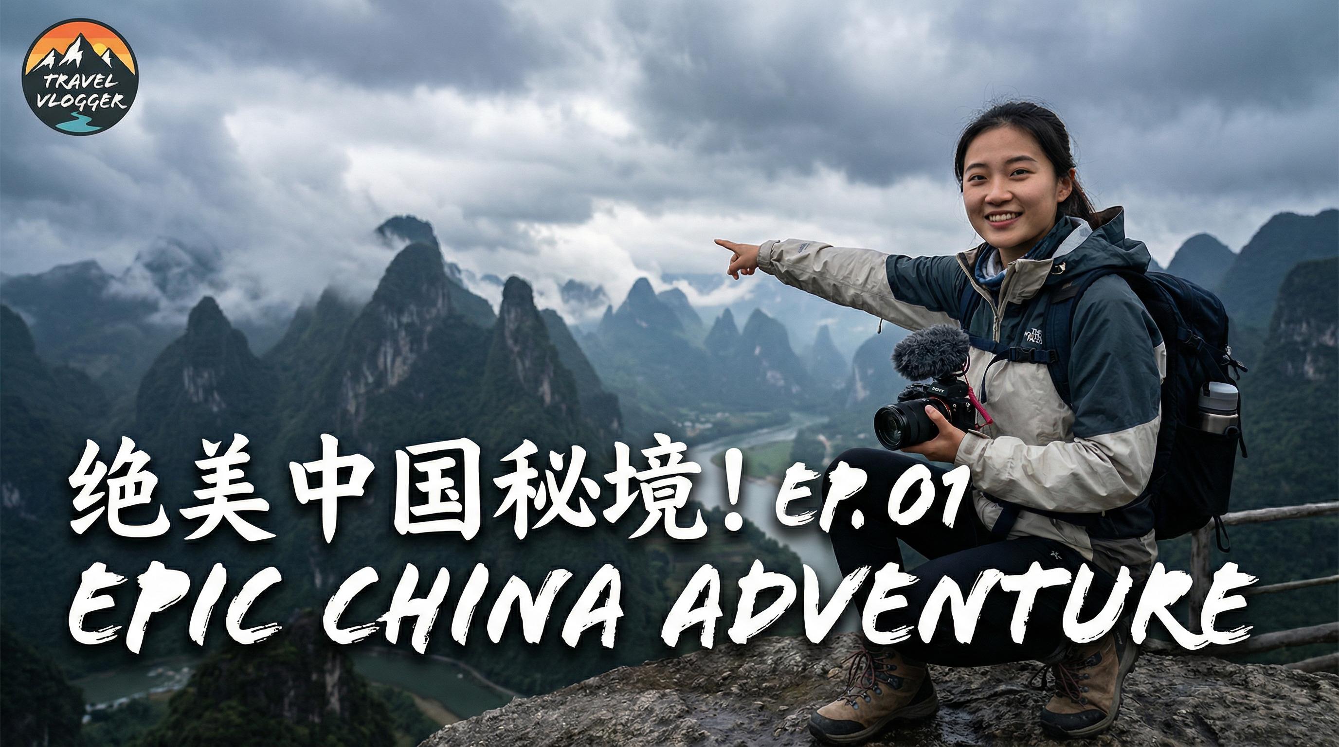 伊甸园 旅行视频 - 伊甸园 | 桂林山水旅行视频演示，绝美中国秘境探索EP.01